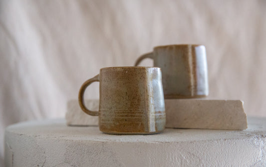 Stone Mug - Warm Brown